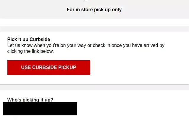 Macy's Curbside Available